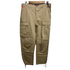 EMPYRE Cargo Pants Y2K Skater Baggy Pockets Khaki Men's Size 30